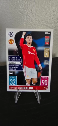 2021-22 Topps Match Attax UCL Extra - Action Highlight Cristiano Ronaldo #AH 6