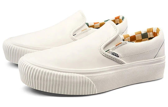 Karina Rozunko x Vans Slip-On Platform SF 'Patent Marshmallow
