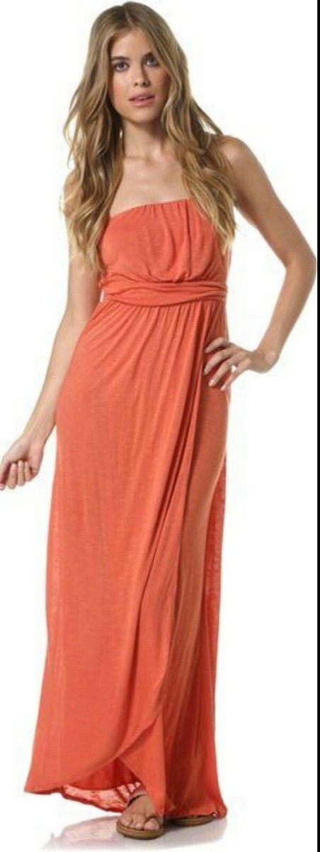 QSW Dresses | New QSW A Quiksilver Collection Women's Dress 36e | Color: Orange | Size: S | Hkboutique's Closet