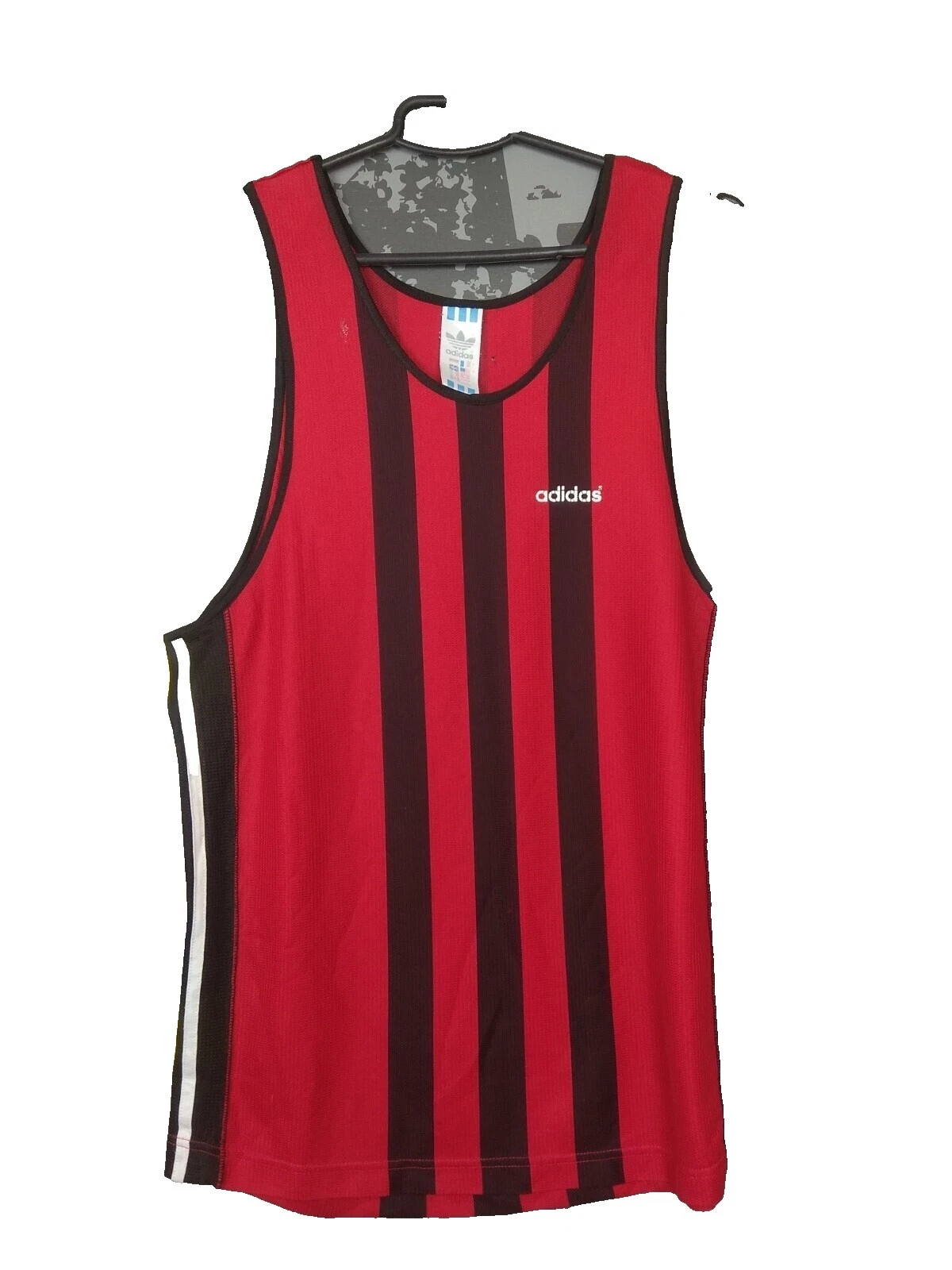 阿迪达斯黑色复古男士 t 恤