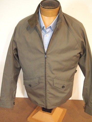 Veste coupe-vent style bombardier étiquette violette Ralph Lauren neuve avec étiquettes petite olive 1295 $ - Photo 1/12