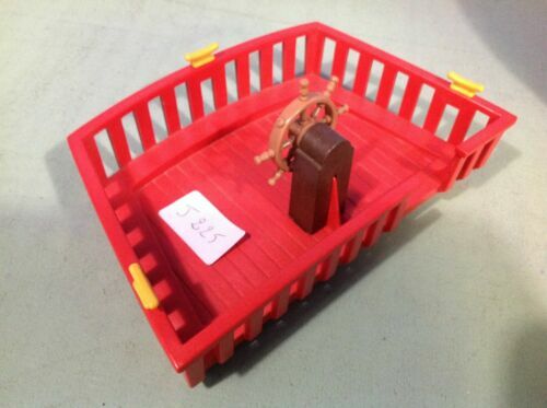 Playmobil Pirati - Bandiera Bianca Per Albero Posteriore Nave 3550 (usata, Lievi Difetti)