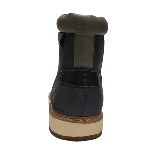 Vance Co. Hombres Trent Cuero Perforado Botines Gris 8.5M Precio de venta sugerido por el fabricante 90 Nuevo - Imagen 4 de 6