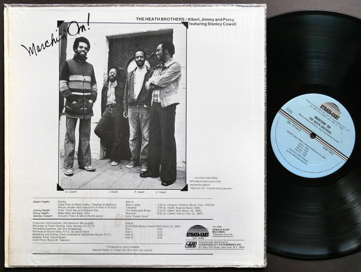 未使用 The Heath Brothers - Marchin' On!