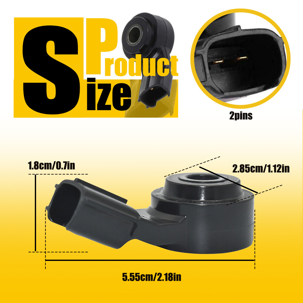 2X Engine Knock Sensor For 2005 2006 07 08 2009 Toyota