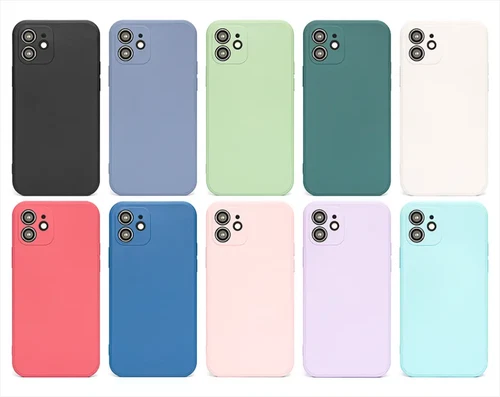 Silicone Case For iPhone 15 14 13 12 11 Pro Max XS X 8 SE Shockproof Cover - Picture 2 of 16