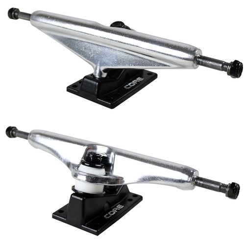 Core 7.0 Raw Longboard Trucks Rollen Paket Bigfoot 90mm entkernt Klassiker grün - Bild 2 von 2