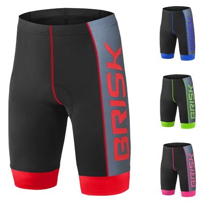 Brisk Bike Compression Padded Cycling Shorts Cycling Shorts for