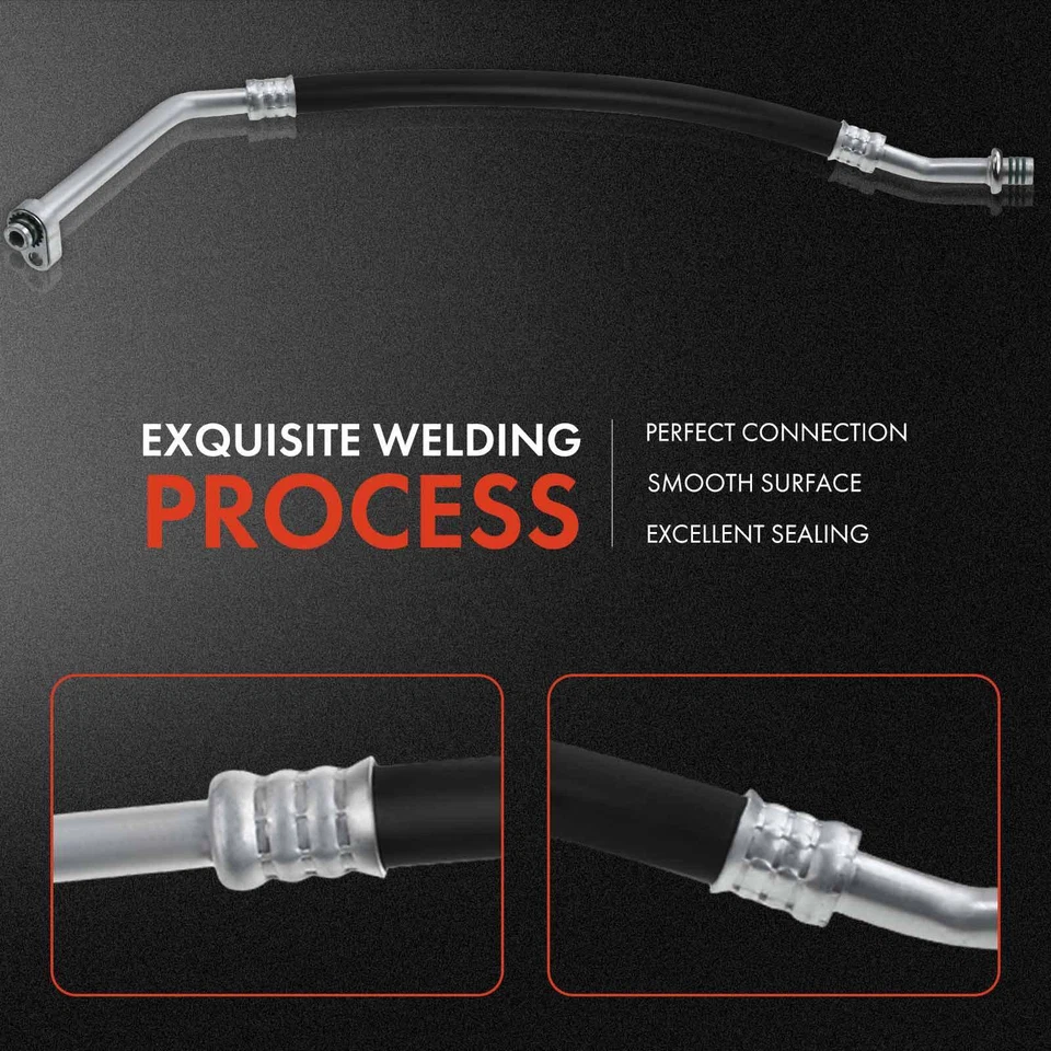 Manguera de línea de succión de aire acondicionado para Ford Crown Victoria Lincoln Town Car 2006-2011 Mercury Foto 4 de 4