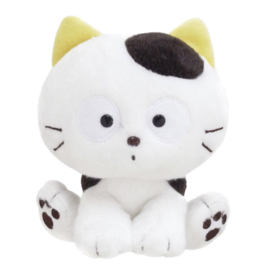 ◆2点　SDVX　TAMA猫　白　黒　ぬいぐるみ セット　サウンドボルテックス◆ Tama and Friends TAMA Cat Plush Toy Stuffed 944321 Japan Cute Gift