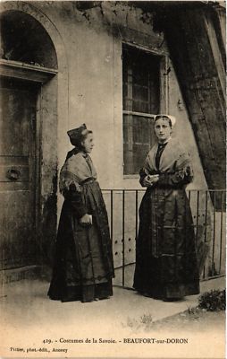 CPA AK Folklore - Kostüme von Savoyen - Beaufort-sur-Doron (699170)