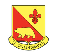 4" 144th field artillery army bumper sticker decal usa made