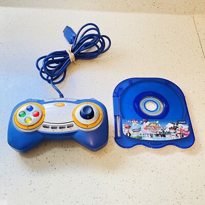 VTech V. Flash Home Educational Entertainment Controller & Game Tested Works