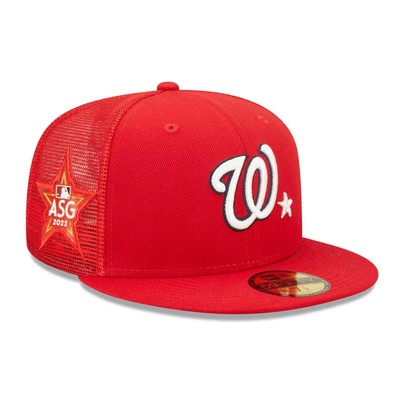 NEW ERA 59FIFTY MLB WASHINGTON NATIONALS ALL STAR GAME 2022 RED / TROPIC RED UV