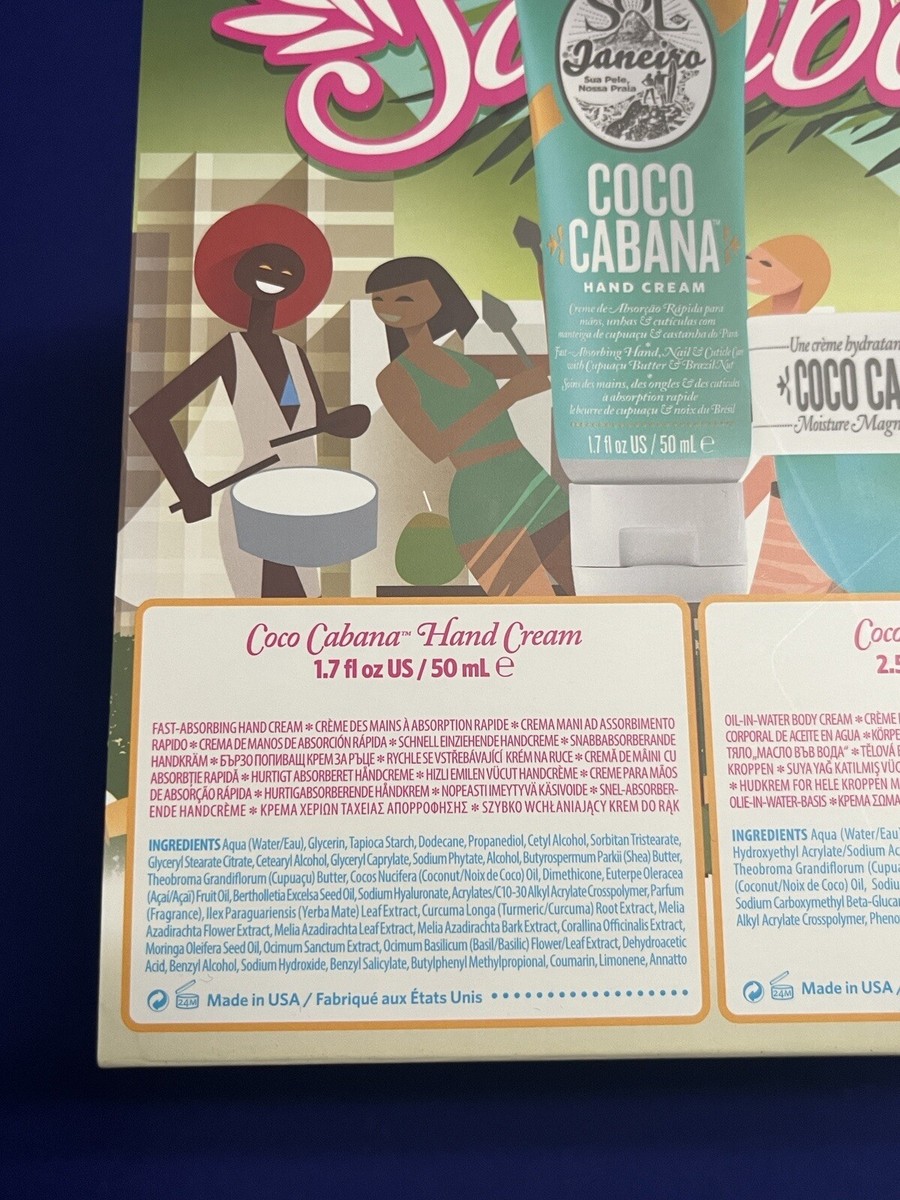Sol de Janerio Coco Cabana Set W/Fragrance Mist Hand Cream Body