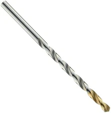 Dormer A012Z Jobber Drill Bit, TiN Coated, High Speed Steel, Head Diameter 0....