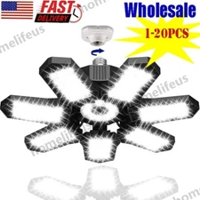 1/20PCS Super Bright LED Garage Light 900W 990000LM Deformable Ceiling Work Lamp