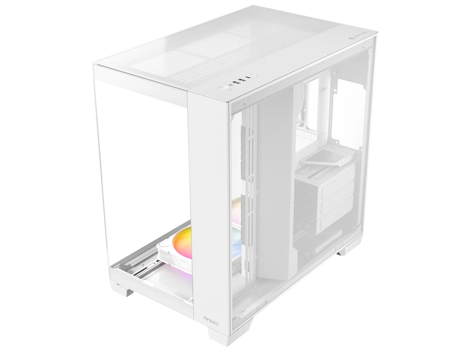 Antec C8 ARGB White, 2x TQR 160mm & 1x TQ 140mm ARGB PWM Fans Included,dual-cham - Image 4 of 4