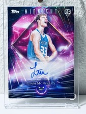 2025 Topps Midnight Liam McNeely Dark Matter RC Auto #DMAR-LM