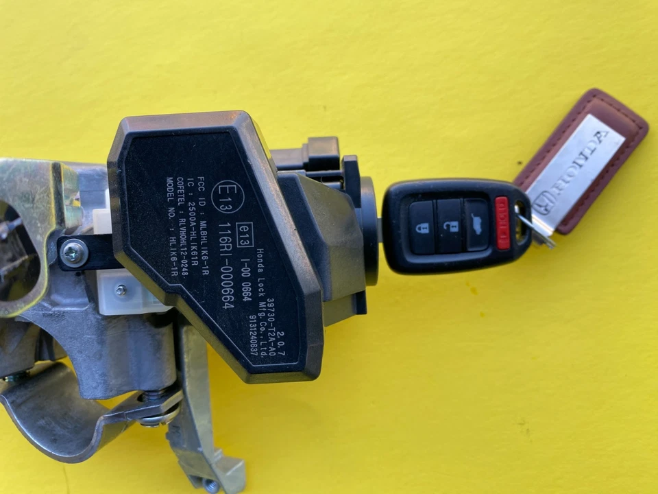 Interruptor de encendido Honda HR-V 2016-2020 bloqueo con llave inmovilizador OEM 39730-T2A-A0 Foto 4 de 4
