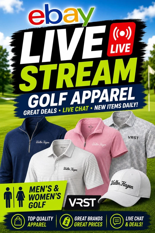 💥Golf Apparel! Men's & Women's LOCK IN!