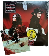 WHITE STRIPES Get Behind Me Satan (Black Vinyl) NEW & Denial Twist 7” + MORE!