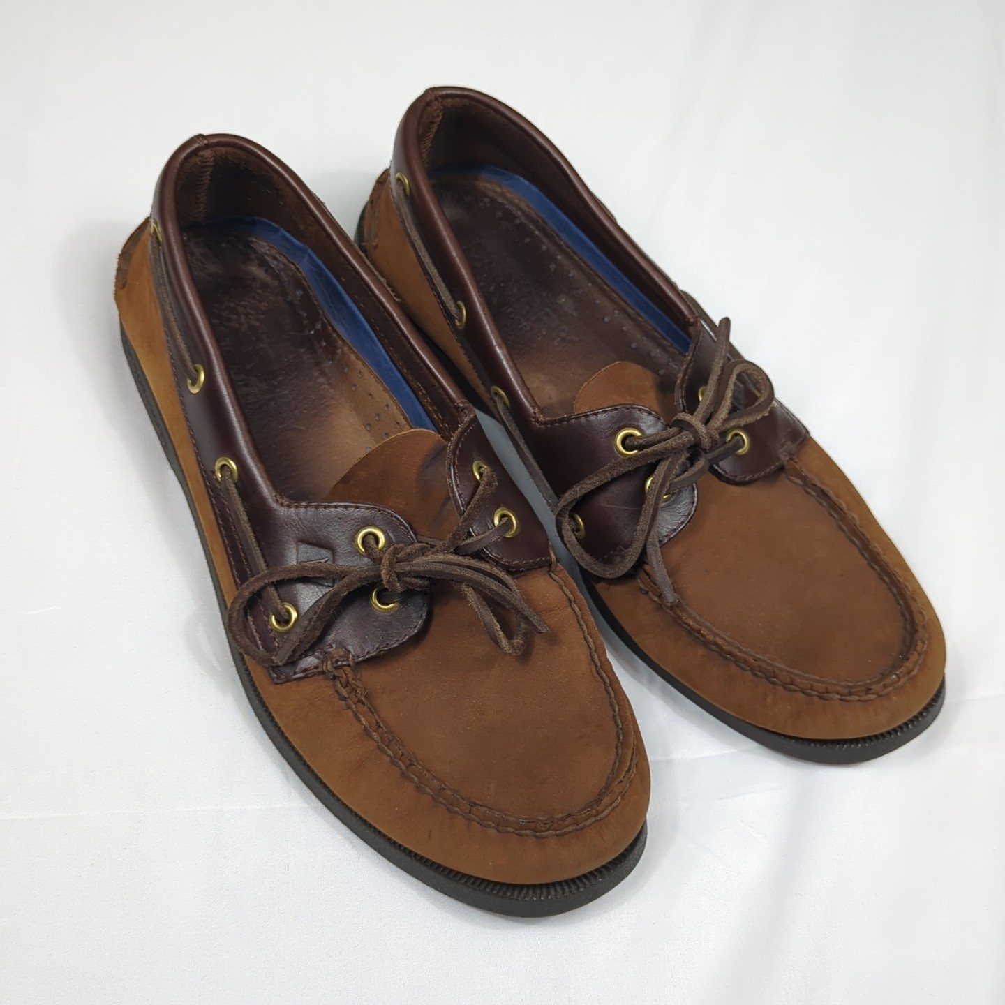 SPERRY Top Sider Authentic Original Brown Boat SHOES Men's 10.5 0195412