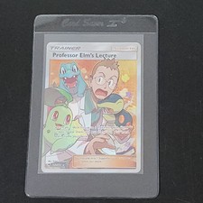 Professor Elm's Lecture (Full Art) 213/214 Sm-Lost Thunder Holo NM