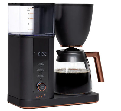 CAFE Specialty Coffee Maker with Glass Carafe Matte Black C7CDABS3RD3