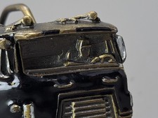 Vintage Long Semi Truck Belt Buckle Fuel Tanker 18 Wheeler 238 1982 Made In USA