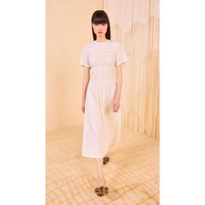 Ulla Johnson NWT Georgie Dress White Size Small
