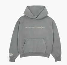 TAYLOR SWIFT TTPD GREY HOODIE