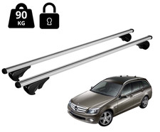 Dachträger Für Mercedes (S204) Sw 08-14 Mit Handlauf Diebstahlschutz