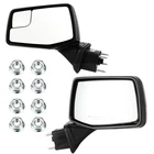 Pair Side Mirrors for Chevrolet Silverado 1500 2019-2025W/heated 5 Pins