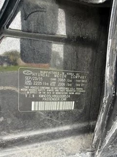 Capó hatchback GT compatible con 13-17 ELANTRA 243408 Foto 4 de 4