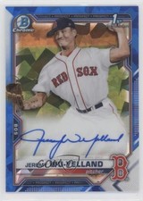 2021 Bowman Sapphire Edition Chrome Prospects Jeremy Wu-Yelland Auto 0f5t