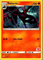 Salazzle 034/236 Battle Academy #7 Charizard Stamped Promo