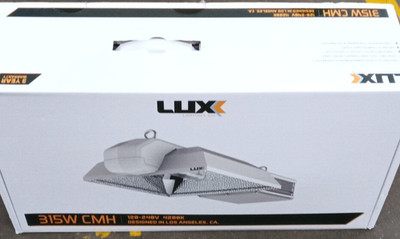 Luxx 315W CMH Grow Light Fixture Full Spectrum 120-240V E39 Air-Cooled