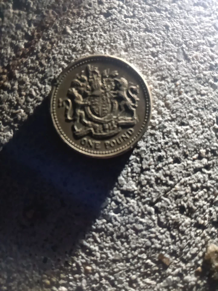 Moneda Error 1983 Reina Isabel 1 Libra Oro Soberana Moneda Foto 2 de 4