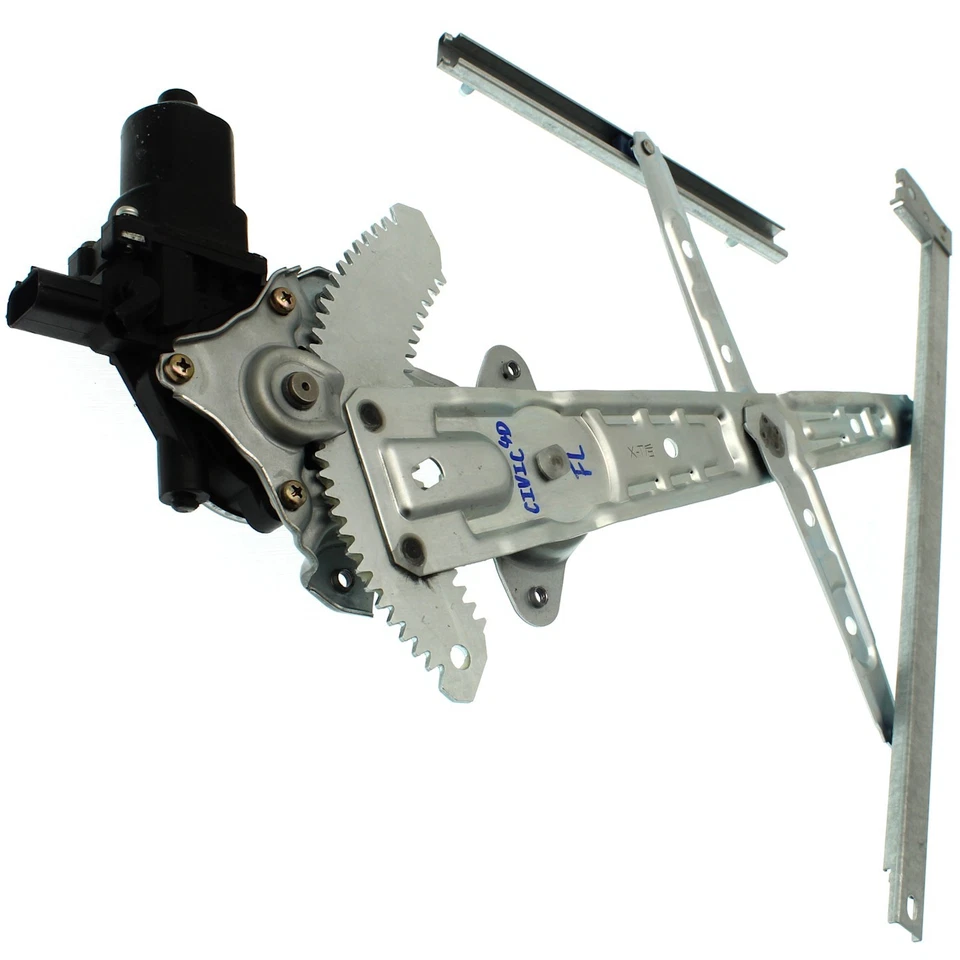 Regulador de janela de energia para 2012-2015 Honda Civic 4 portas sedã dianteiro lado do motorista - Imagem 3 de 4