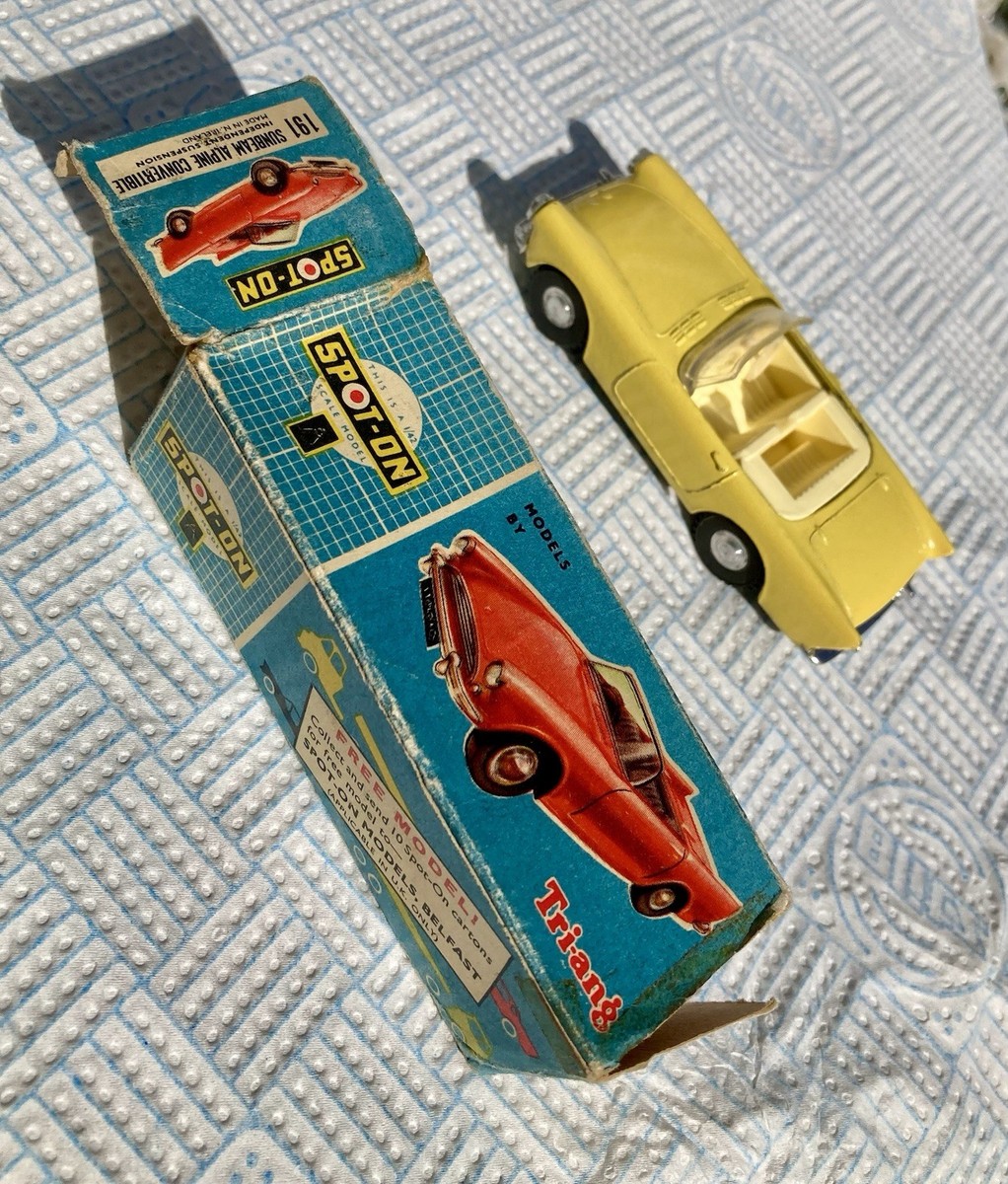 ALL ORIGINAL, VINTAGE (1959) SPOT ON 191 SUNBEAM ALPINE