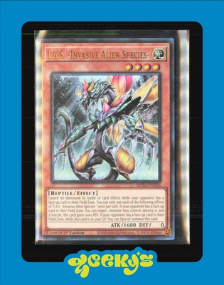 #ad Yu Gi Oh I.A.S. Invasive Alien Species MP24 EN236 Ultra R. 1st Ed. $0.99