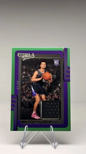 2025 Donruss Optic Walter Clayton Jr. Green (RAW)
