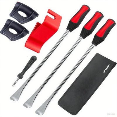 WINTOWIN Tire Spoon Motorcycle Dirt Bike Lawn Mower Changer red 
