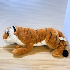 FAO Schwarz 29" Bengal Tiger Plush 2016 Realistic Stuffed Animal Large Toy Cat