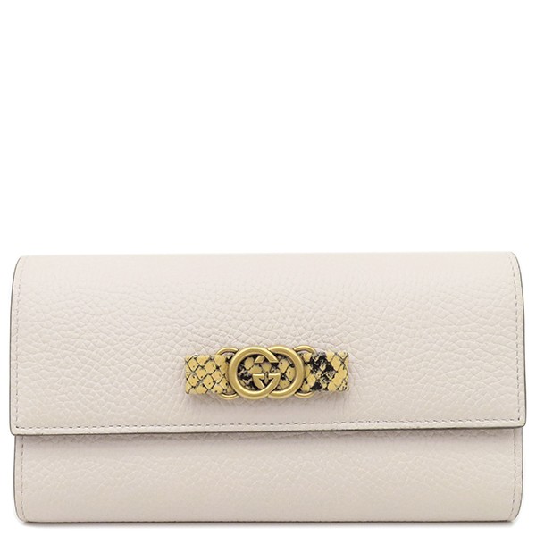 Gucci long wallet interlocking G python wallet le… - image 1