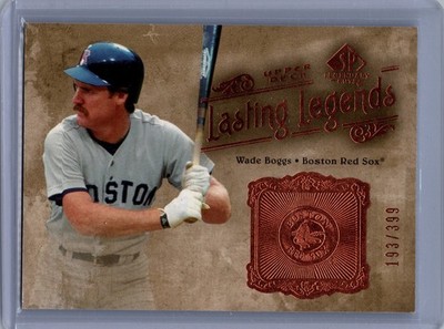 2005 SP Legendary Cuts - Lasting Legends Wade Boggs #LL-WB /399 - Red Sox