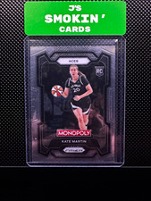 Panini Prizm Monopoly WNBA 2024 Kate Martin RC #40 Las Vegas Aces Base