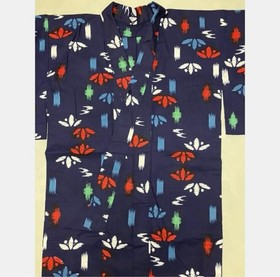 Yukata Retro Color Floral Pattern Cotton Cute Summer Wear