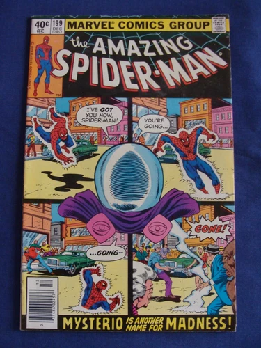 THE AMAZING SPIDER-MAN #199 FN- Marvel Comics 1979